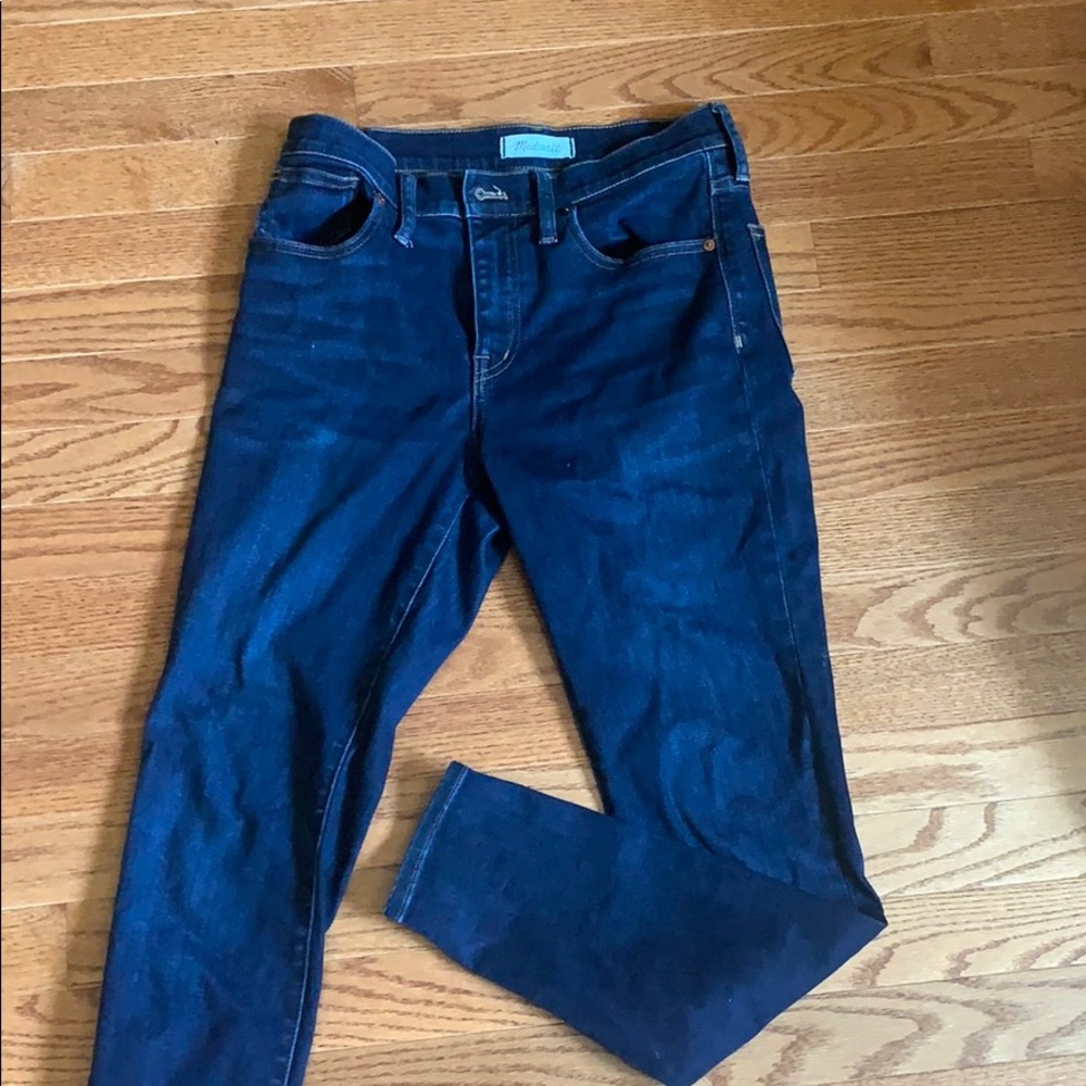 Madewell dark jeans